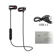 Load image into Gallery viewer, Sports Neckband Magnetic Wireless Bluetooth Earphones
