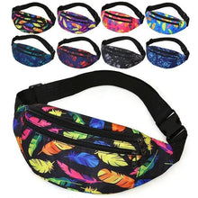 Load image into Gallery viewer, Sports Running Stylish Waist Belt Colorful Printed Cross Body Fashion Chest Bag New Travel And Outdoor Chest Bag
