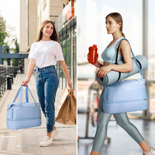 Load image into Gallery viewer, Sports Travel Duffel Bag with USB Charging Port
