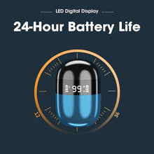 Load image into Gallery viewer, Sports WearableWireless  Headphones Fast Conecting Music Sweatproof Wireless Earbuds Smart LED Display Bluetooth Earphones HD Call Headphone With Microphone Touch Control Waterproof Headset With Charging Case 300mAH
