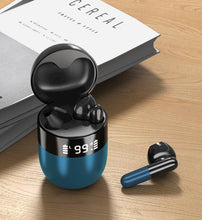 Load image into Gallery viewer, Sports WearableWireless  Headphones Fast Conecting Music Sweatproof Wireless Earbuds Smart LED Display Bluetooth Earphones HD Call Headphone With Microphone Touch Control Waterproof Headset With Charging Case 300mAH
