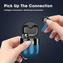Load image into Gallery viewer, Sports WearableWireless  Headphones Fast Conecting Music Sweatproof Wireless Earbuds Smart LED Display Bluetooth Earphones HD Call Headphone With Microphone Touch Control Waterproof Headset With Charging Case 300mAH
