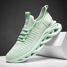 Load image into Gallery viewer, Spring Breathable Men's Sneakers Mesh Casual Shoes Blade Design Tenis Sneakers Summer White Outdoor Running Tennis Blade Sneakers Sport Fashion Comfortable Casual Gym Sneakers
