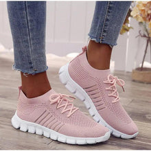 Load image into Gallery viewer, Spring Flat Women's Sneakers Casual Summer Light Mesh Breathable Sport Women Sneakers
