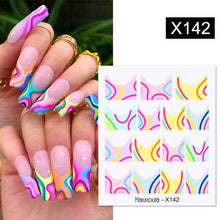 Load image into Gallery viewer, Spring Simple Green Theme Water Decal Sticker Flower Leaf Tree Summer Slider For Manicuring Nail Art Watermarks Art Decoration Manicure Tools Nail Watermark Decals iridescent Decoration Nail Self-Adhesive Decals Nail Stickers Water Transfer Fresh Nail
