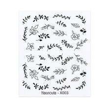 Load image into Gallery viewer, Spring Simple Green Theme Water Decal Sticker Flower Leaf Tree Summer Slider For Manicuring Nail Art Watermarks Art Decoration Manicure Tools Nail Watermark Decals iridescent Decoration Nail Self-Adhesive Decals Nail Stickers Water Transfer Fresh Nail
