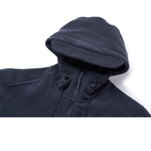 Load image into Gallery viewer, Spring Winter Fleece Jacket With Hood Mens Tactical Waterproof Fleece Jacket Hooded Jacket Mountain Windproof Ski Jackets Windbreaker Winter Warm Snow Coat Outdoor Windproof  Soft Work Lightweight Jacket

