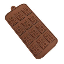 Load image into Gallery viewer, Square Chocolate Mold Chocolate Cake Soap Mold Baking Ice Tray Mould Baking Mould Cake Decorating Silicone Fondant Coffee Molds Chocolate Molds Silicone Candy Molds Silicone Break Apart Chocolate Mold
