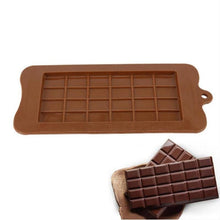 Load image into Gallery viewer, Square Chocolate Mold Chocolate Cake Soap Mold Baking Ice Tray Mould Baking Mould Cake Decorating Silicone Fondant Coffee Molds Chocolate Molds Silicone Candy Molds Silicone Break Apart Chocolate Mold
