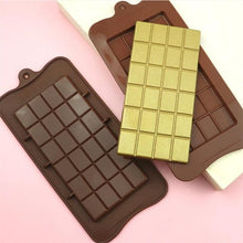 Load image into Gallery viewer, Square Chocolate Mold Chocolate Cake Soap Mold Baking Ice Tray Mould Baking Mould Cake Decorating Silicone Fondant Coffee Molds Chocolate Molds Silicone Candy Molds Silicone Break Apart Chocolate Mold
