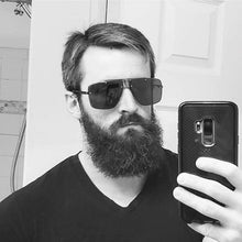Load image into Gallery viewer, Square Sunglasses for Men Classic Oversized Sun Glasses Men And Women New Fashionable Street Snap Style New Frameless Sunglasses New Popular Square Shape Sunglasses For Men &amp; Women
