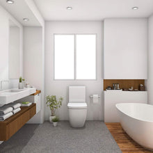 Load image into Gallery viewer, Square Toilet Seat with Grip-Tight Seat Bumpers
