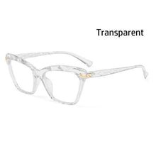 Load image into Gallery viewer, Square Women Reading Glasses Frame Crystal Multi-section  Optical Computer Glasses Square Design Reading Glasses For Women Light Blocking Computer Reader Glasses For Men And Women

