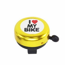 Load image into Gallery viewer, Stainless Bicycle Bell Ring Bike Horn Ordinary Handlebar Bell Horn Crisp Sound Safety Bike Alarm Bell With Mounting Lock Plate Bicycle Bike Bell Classic Bicycle Bell Makes Loud Sound For Road Bike Mountain Bike Sports
