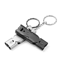Load image into Gallery viewer, Stainless Emergency Outdoor Survival Whistle
