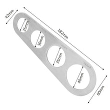 Load image into Gallery viewer, Stainless Steel 4 Holes Kitchen Pasta Measure Kitchen Accessories Spaghetti Quick Measurer Tools
