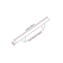 Load image into Gallery viewer, Stainless Steel Cabinet Handles Diameter 10mm Kitchen Door T Bar Straight Handle Pull Knobs Furniture Hardware European Bar Style Cabinet Pull

