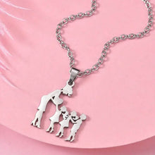 Load image into Gallery viewer, Stainless Steel Heartfelt Mother-Daughter-Son Necklace

