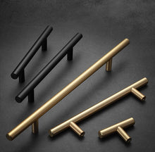 Load image into Gallery viewer, Stainless Steel Kitchen Door Cabinet T Bar Handle Pull Knob Door Pull Handle Stainless Door Handle Stainless Steel Hollow Bar Drawer Pulls Cupboard Knob For Kitchen Furniture

