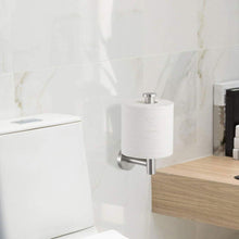 Load image into Gallery viewer, Stainless Steel Nail-free Wall Mounted Toilet Paper Holder Kitchen Tissue Paper Holder Toilet Roll Dispenser For Bathroom Toilet Paper Holder Toilet Paper roll Holder Self Adhesive+Super Glue  Stainless Steel No Drilling For Bathroom Bedroom Kitchen
