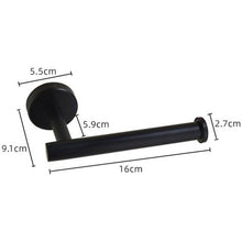Load image into Gallery viewer, Stainless Steel Nail-free Wall Mounted Toilet Paper Holder Kitchen Tissue Paper Holder Toilet Roll Dispenser For Bathroom Toilet Paper Holder Toilet Paper roll Holder Self Adhesive+Super Glue  Stainless Steel No Drilling For Bathroom Bedroom Kitchen
