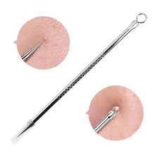 Load image into Gallery viewer, Stainless Steel Pimple Extractor Blackhead Removal Tool For Blemish Whitehead Popping Acne
