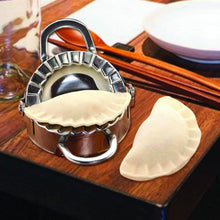 Load image into Gallery viewer, Stainless Steel Ravioli Press And Dumpling Mold Maker
