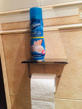 Load image into Gallery viewer, Stainless Steel Toilet Paper Holder Bathroom Wall Mount WC Paper Phone Holder Shelf Towel Roll shelf Accessories Toilet Paper Holder With Phone Shelf Aluminum Bathroom Accessories Tissue Roll Dispenser Storage Rack, Wall Mounted Modern Paper Towel Adapter
