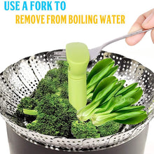 Load image into Gallery viewer, Stainless Steel Vegetable Steamer Basket
