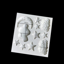 Load image into Gallery viewer, Star Moon Shape Silicone Mould Cake Mold Gummy Chocolate Mold Baking Appliance Star Moon Clouds Rainbow Shaped Silicone Fondant Molds Candy Chocolate Mold For Kitchen
