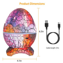 Load image into Gallery viewer, Star Project Lamp Galaxy Light Dinosaur Egg with Wireless Speaker and Remote Control

