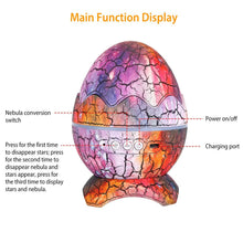 Load image into Gallery viewer, Star Project Lamp Galaxy Light Dinosaur Egg with Wireless Speaker and Remote Control
