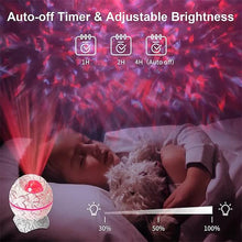 Load image into Gallery viewer, Star Projector Bluetooth Speaker LED Night Light
