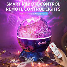 Load image into Gallery viewer, Star Projector Bluetooth Speaker LED Night Light
