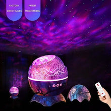 Load image into Gallery viewer, Star Projector Bluetooth Speaker LED Night Light
