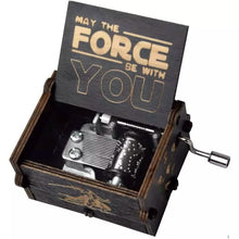 Load image into Gallery viewer, Star Wars Engraved Wooden Music Box
