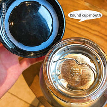 Load image into Gallery viewer, Starry Sky Gradient Glass Water Bottle With Protective Bag Cute Fashion Leak Proof Water Cup for Girls Sport Drink Bottles  Creative Glass Water Bottle Portable Outdoor Sport Water Bottles
