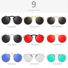 Load image into Gallery viewer, Stlylish And Attractive Long Keeper Sunglasses New Flip Sun Glasses For Men &amp; Women Double Lens Clear Alloy Frame Eyewear Eyeglasses Colourfull Design
