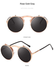 Load image into Gallery viewer, Stlylish And Attractive Long Keeper Sunglasses New Flip Sun Glasses For Men &amp; Women Double Lens Clear Alloy Frame Eyewear Eyeglasses Colourfull Design
