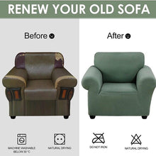 Load image into Gallery viewer, Stretch Armchair Slipcover Washable Furniture Protector Thick Sofa Protector Solid Printed Sofa Covers For Living Room Couch Cover Corner Sofa  Water Resistant Couch Cover Furniture Protector
