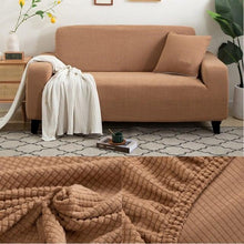Load image into Gallery viewer, Stretch Armchair Slipcover Washable Furniture Protector Thick Sofa Protector Solid Printed Sofa Covers For Living Room Couch Cover Corner Sofa  Water Resistant Couch Cover Furniture Protector
