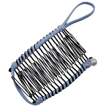 Load image into Gallery viewer, Stretch Banana Clip Double Side Lazy Women Hair Comb Easy Thick Curly Hair Styling Tool Ponytail Mohawk Bun Maker Accessories For Curly Hair Women
