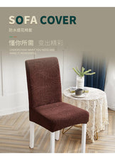 Load image into Gallery viewer, Stretch Bar Stool Slipcover Kitchen Chair Protector with Floral Pattern Spandex Chair Seat Cover for Home Classic Stretch Chair Covers Dining Room Elastic Slipcover For Chairs Kitchen Spandex Case Living Room Office Home Decoration
