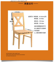 Load image into Gallery viewer, Stretch Bar Stool Slipcover Kitchen Chair Protector with Floral Pattern Spandex Chair Seat Cover for Home Classic Stretch Chair Covers Dining Room Elastic Slipcover For Chairs Kitchen Spandex Case Living Room Office Home Decoration
