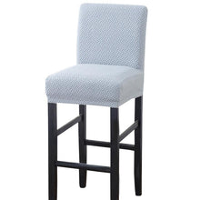 Load image into Gallery viewer, Stretch High-Hoot Bar Stool Chair Cover Polar Fleece Solid Color Bar Cafe Front Desk Restaurant Wedding Chair Protective Cover Stretch Chair Cover For Dining Room Elastic Material Slipcover For Office Chair
