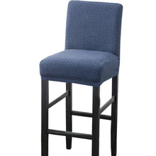 Load image into Gallery viewer, Stretch High-Hoot Bar Stool Chair Cover Polar Fleece Solid Color Bar Cafe Front Desk Restaurant Wedding Chair Protective Cover Stretch Chair Cover For Dining Room Elastic Material Slipcover For Office Chair
