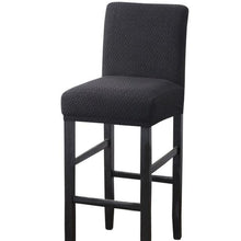 Load image into Gallery viewer, Stretch High-Hoot Bar Stool Chair Cover Polar Fleece Solid Color Bar Cafe Front Desk Restaurant Wedding Chair Protective Cover Stretch Chair Cover For Dining Room Elastic Material Slipcover For Office Chair
