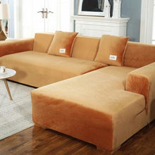 Load image into Gallery viewer, Stretchable Couch Cover Lounge  Sofa Slipcover  Furniture Cover Machine Washable Elasticated Sofa Covers Chaise Longue For Living Room Corner Armchair Elastic Cushion Couch Furniture 3 Seater Slipcover For Home
