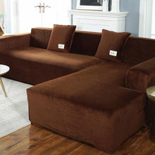 Load image into Gallery viewer, Stretchable Couch Cover Lounge  Sofa Slipcover  Furniture Cover Machine Washable Elasticated Sofa Covers Chaise Longue For Living Room Corner Armchair Elastic Cushion Couch Furniture 3 Seater Slipcover For Home
