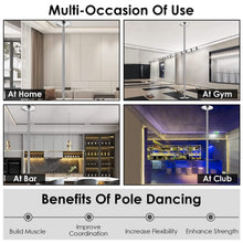 Load image into Gallery viewer, Stripper Dance Pole 45mm Spinning Static Dancing Pole
